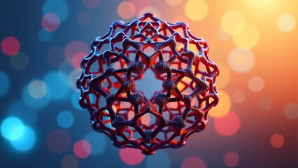 bold unique shape voronoi, cellular geometric design, random cell structure, vibrant colors background, creative component design, organic abstract visualization, intricate decorative motif