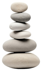 PNG A seven stacked stone pebble white background simplicity.