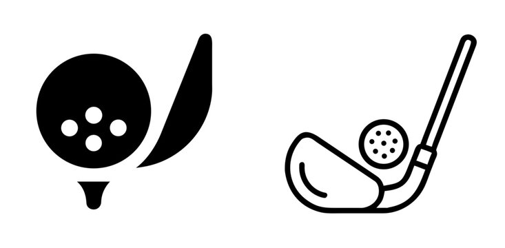 Golf Icon Design for Sports, Recreation, and Outdoor Activities
