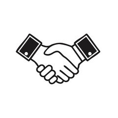Corporate Handshake Icon