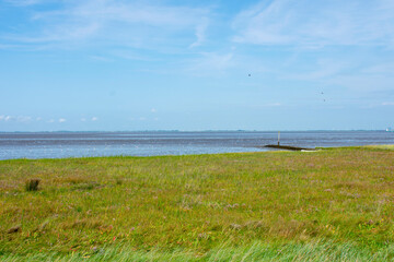Nordseek&uuml;ste von Burhave bei Ebbe