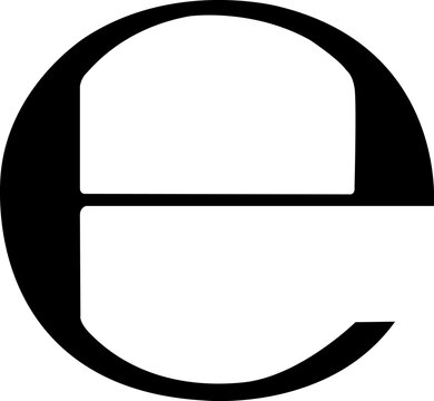 Mark ℮. Symbol E. Estimated sign. Euro symbol. The contents comply with EU standards for average weight or volume. Precision packaging standards are met. Warning symbol. Marking on packaging. e mark.
