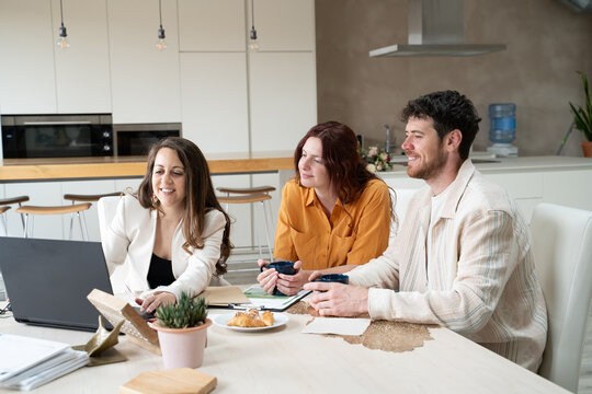 Couple and wedding planner