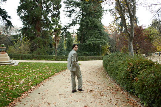 boyfriend on park