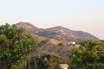 view from the top of the mountain