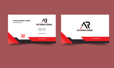 business card template