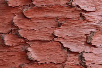 A detailed close-up of weathered textured tree bark in earthy shades. This texture invites touch and evokes a sense of timelessness