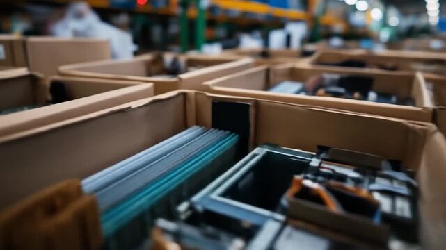 Electronic Components in Boxes: Manufacturing, Technology, and Industry