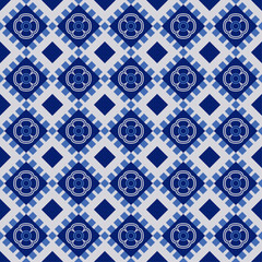 seamless pattern with geometric shapes modern background decorative design print for fabric surface design packaging wrapping paper vector