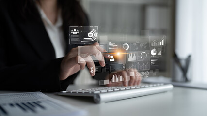 Data insights, charts, and analytics help visualize performance. Data drives strategy, analytics...