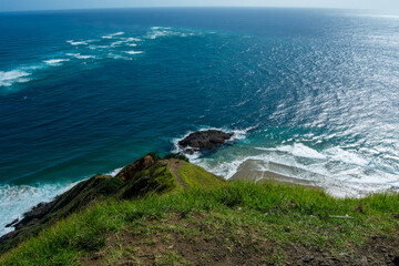 Stunning Coastal View from a Cliff