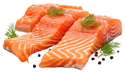 PNG Salmon grill seafood meat