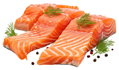 PNG Salmon grill seafood meat