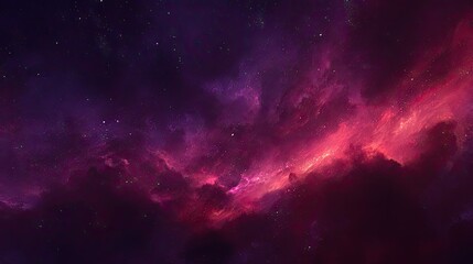 Fototapeta premium A breathtaking view of vibrant nebulae and stars in the cosmos.