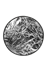 Silver Photography Reflector On White