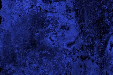 Textured Blue Cracked Wall Surface Abstract Background for Creative Design