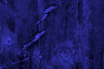 Textured Blue Cracked Wall Surface Abstract Background for Creative Design