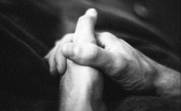 Holding hands detail view