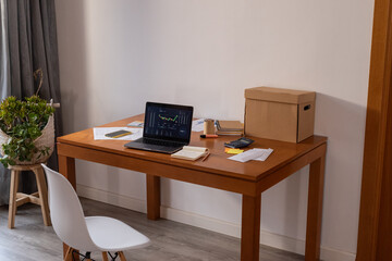 Home trading concept