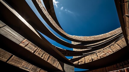 Fototapeta premium Decorative Scene with Multiple Hardcover Books