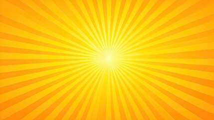 Obraz premium Radiating yellow background design.
