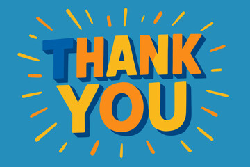 Fototapeta premium A Colorful Illustration Expressing the Idea of Thankfulness and Gratitude