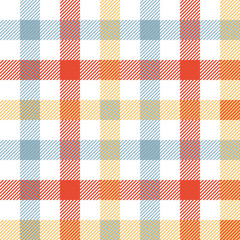 Colorful Diagonal Plaid Check Pattern