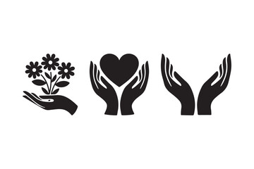 Hands offering growth love and protection