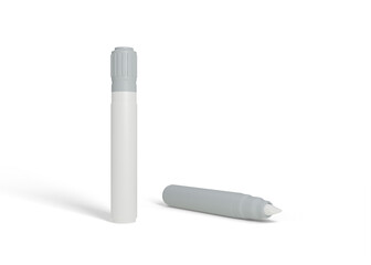 Marker Pen Mockup for Stationery and Branding Design