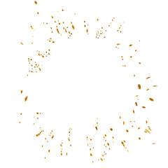 Honey like liquid flow oil caramel maple syrup splash droplet texture transparent background