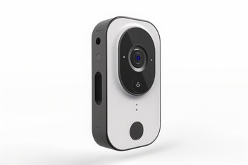 Obraz premium IoT smart doorbell with video and two-way audio