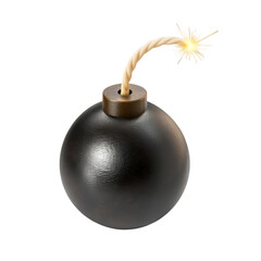 Bomb sale illustrated in bold 3d style for promotion and explosive discount themes
