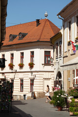 Obraz premium European Street Scene