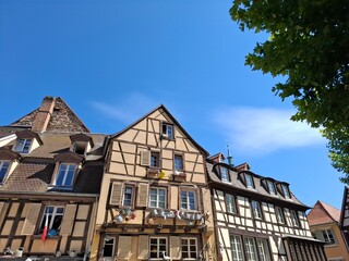 old houses in Colmar, Asace, France