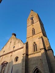 church of eguisheim, alsace, france