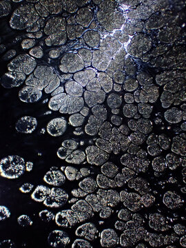 Textured background of microscopic glaze of Chinese ceramics tea cup
