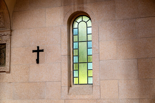stained glass window church 