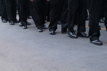 Collective Movement Captured in Formal Footwear Line