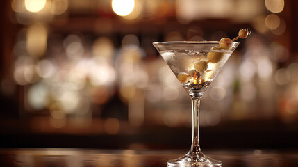 A classic martini