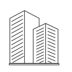 Modern architectural building design with geometric elements and vibrant color accents for futuristic projects