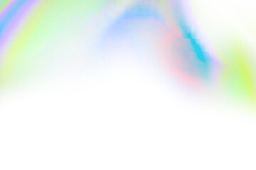 Abstract Pastel Rainbow Landscape Background Design