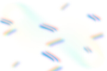 Abstract Pastel Rainbow Shapes Digital Art Background