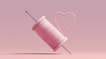 National Sewing Month, illustration