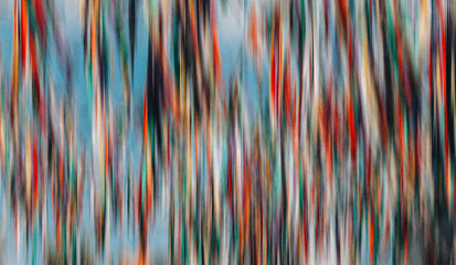 Colorful Vertical Motion Blur Abstract Background
