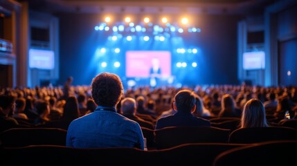 Large Audience at a Conference or Event