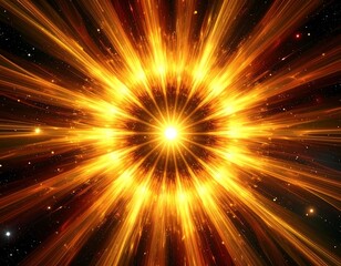 Abstract cosmic explosion