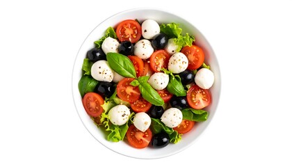 fresh vegetable salad
