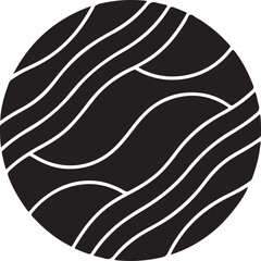Obraz premium Abstract Wave Icon