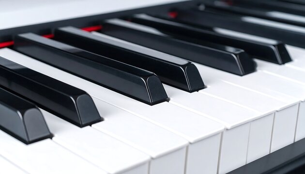 Piano keys close-up (2)