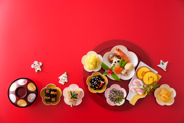 【おせち料理】新年をお祝いするお正月。おせち料理を準備して年神様をお迎えします。